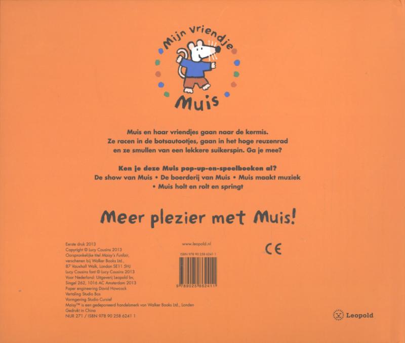 Muis op de kermis / Mijn vriendje Muis achterkant