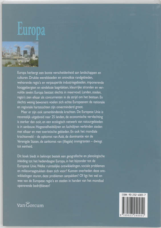 Europa Europa achterkant