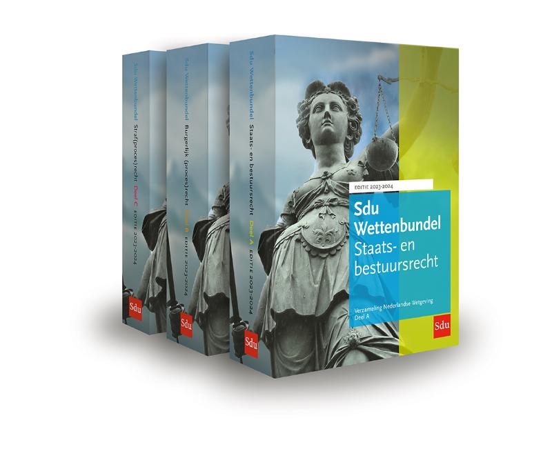 Sdu Wettenbundel 2023-2024 (set a drie delen) / Educatieve wettenverzameling