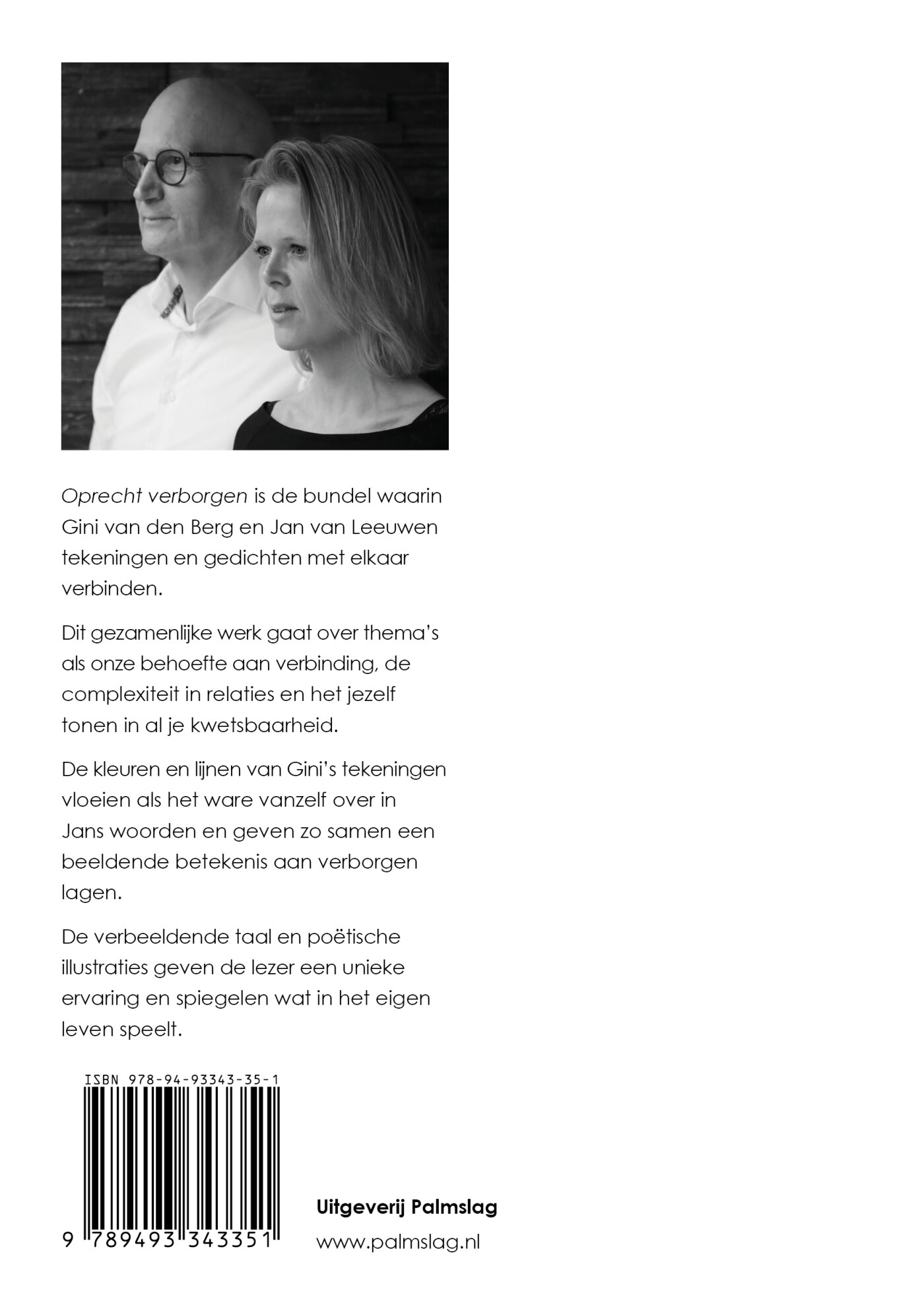 Oprecht verborgen achterkant