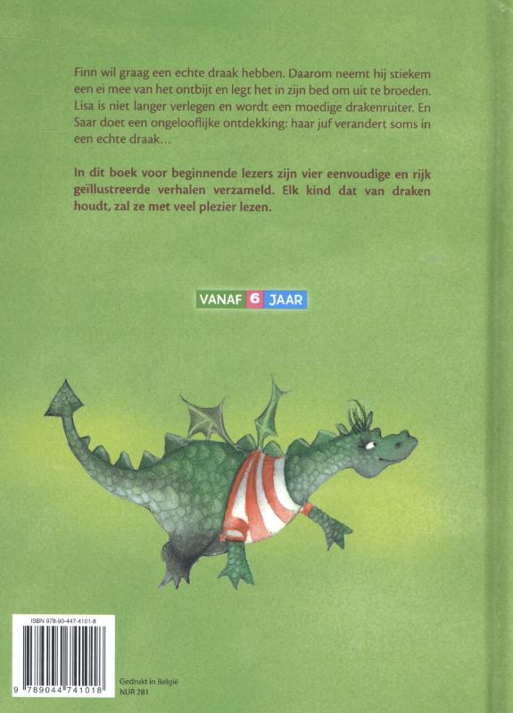 Drakenverhalen voor beginnende lezers / 6 plus / Leesfeest! achterkant