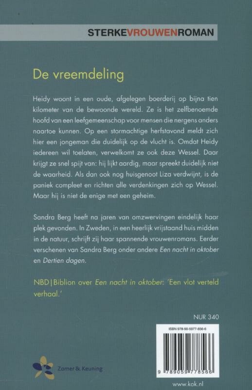 De vreemdeling achterkant