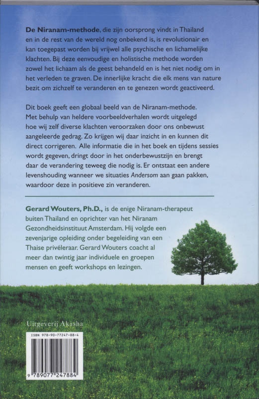 Doe het andersom met behulp van de Niranam-methode achterkant
