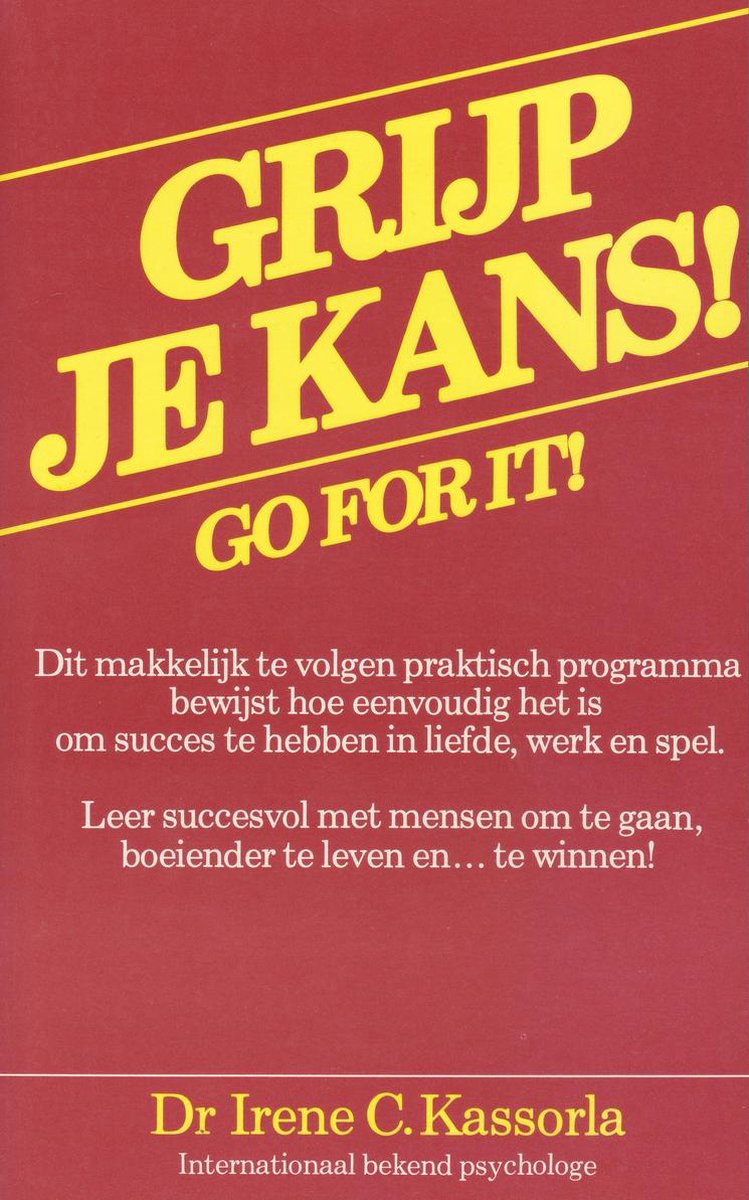 boekenbalie_9789060577820_cover Grijp je kans ! / Mens en maatschappij