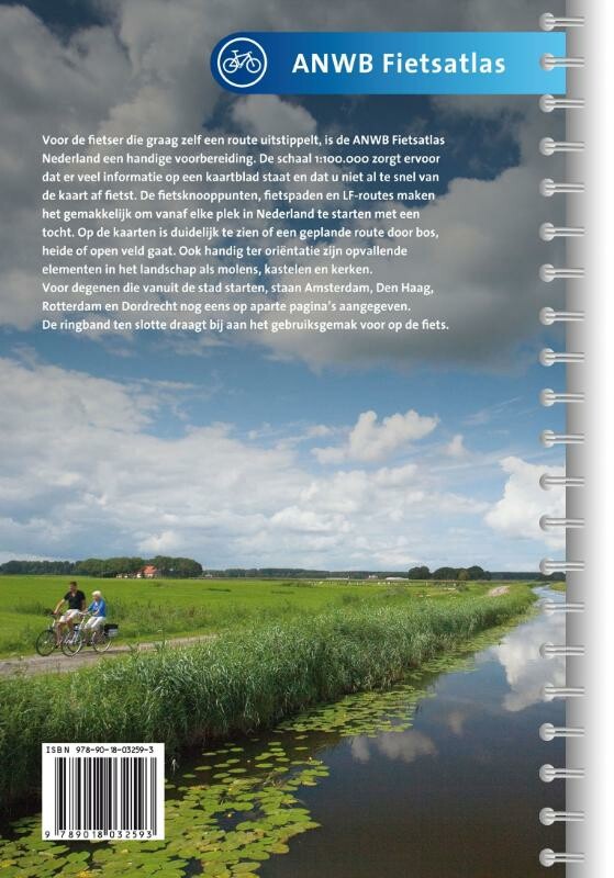 Nederland 2011 / ANWB fietsgids Nederland 2011 / ANWB fietsgids achterkant