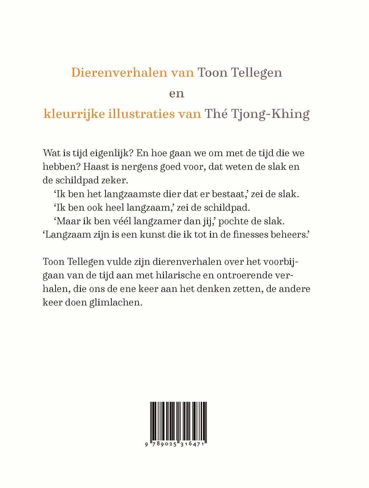 Langzaam, maar zeker achterkant