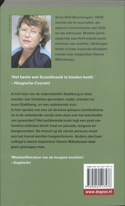 Verborgen feiten / De Geus Spanning Verborgen feiten / De Geus Spanning achterkant