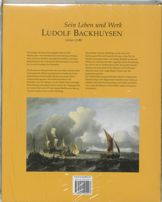 Ludolf Backhuysen 1631 1708 achterkant