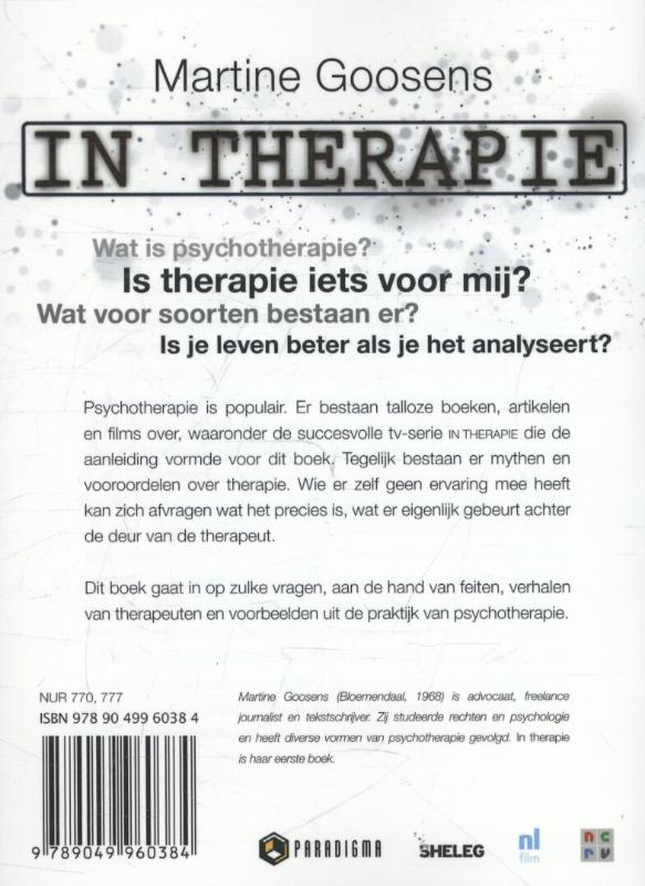 In therapie In therapie achterkant