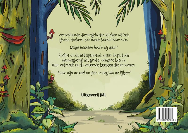 Het vreemde beestenbos - avontuur achterkant