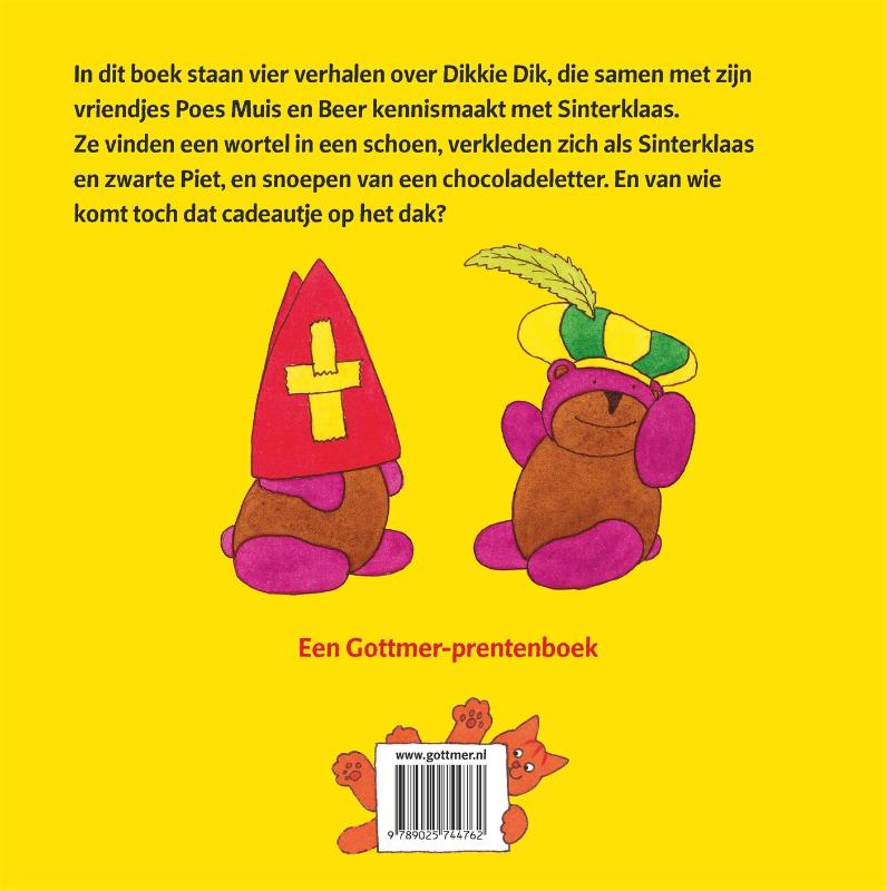 Dikkie Dik Sinterklaas / Dikkie Dik achterkant