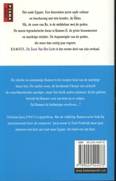 Ramses / 1 De zoon van het licht / Poema roman achterkant