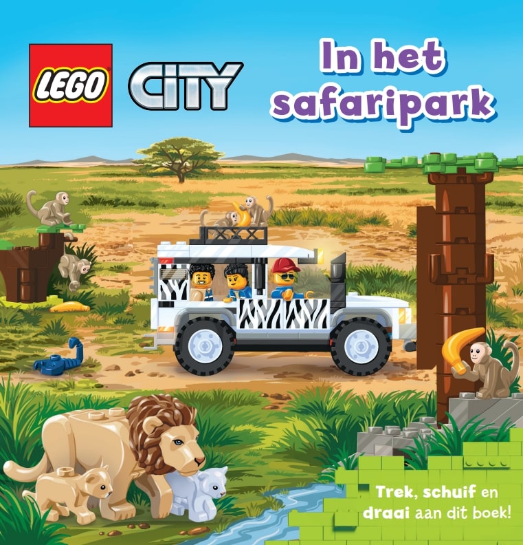 LEGO KARTONBOEKEN 3 -   Lego - In het safaripark