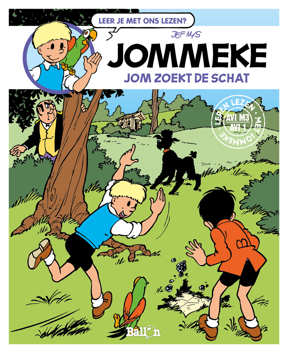 Jom zoekt de schat / Jommeke AVI / 0