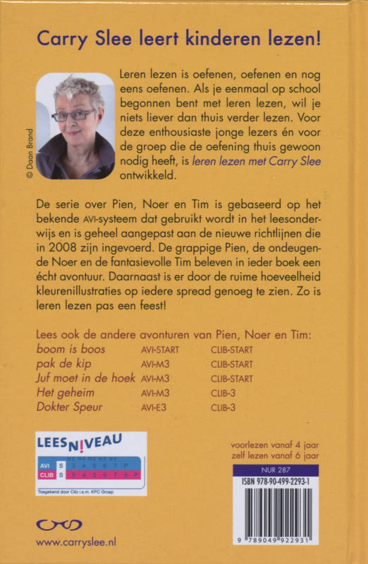 Dief is lief / druk Heruitgave achterkant