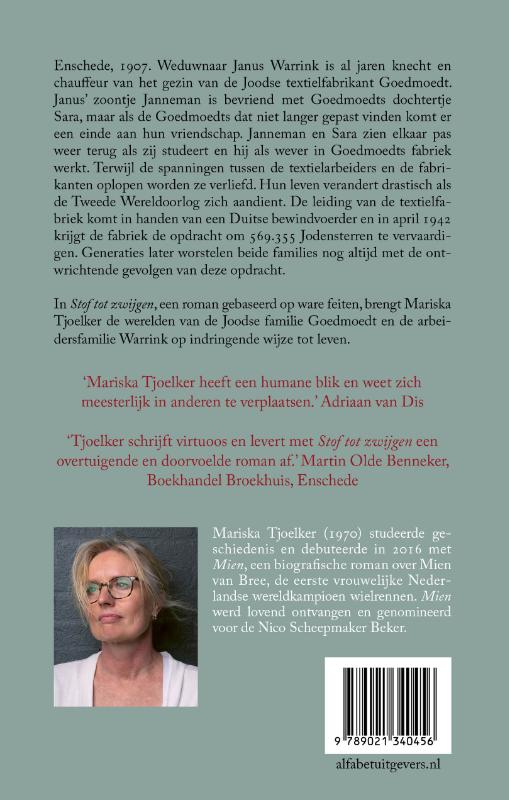 Stof tot zwijgen Stof tot zwijgen achterkant