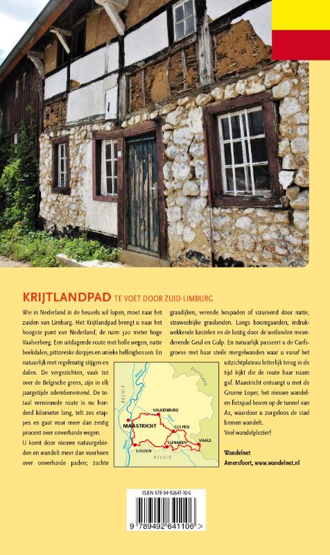 Krijtlandpad / Streekpad / 7 achterkant