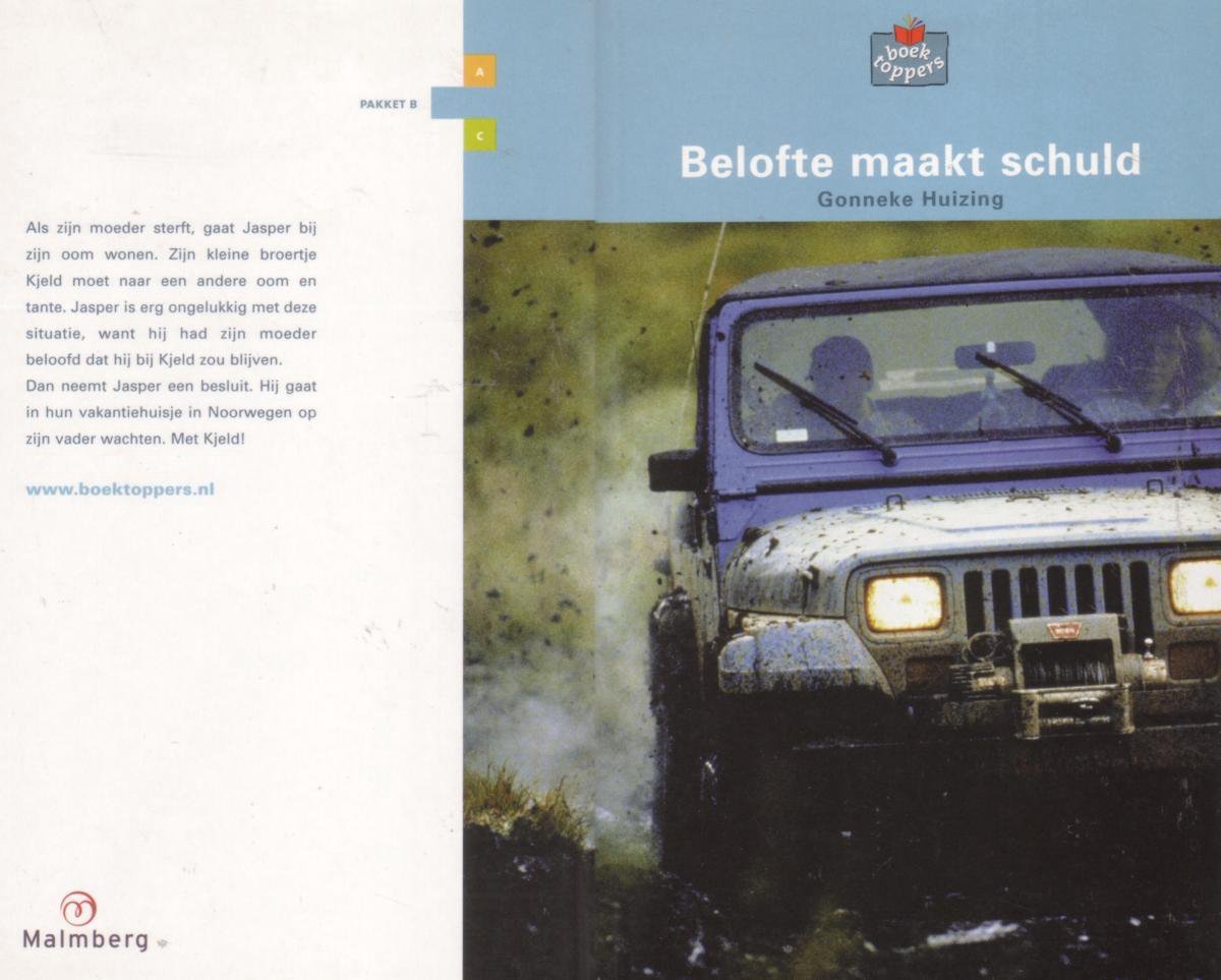 boekenbalie_9789020847796_cover Belofte maakt schuld / Boektoppers / VOB 2001