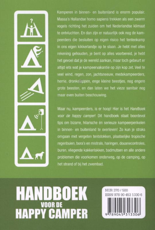 Handboek voor de happy camper achterkant