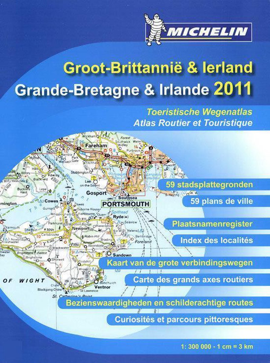 Michelin atlas Groot-Brittannie & Ierland / 2011