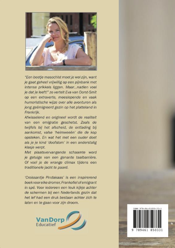 Croissantje pindakaas Croissantje pindakaas achterkant