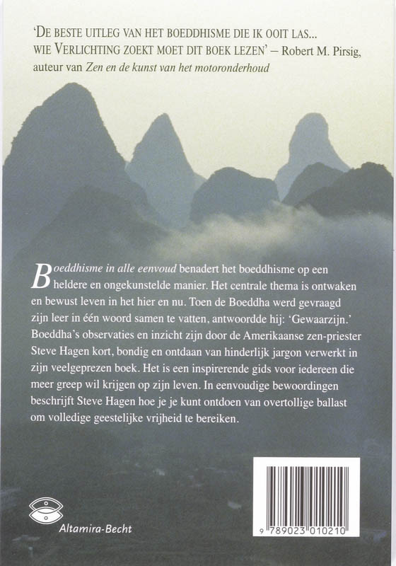 Boeddhisme in alle eenvoud Boeddhisme in alle eenvoud achterkant