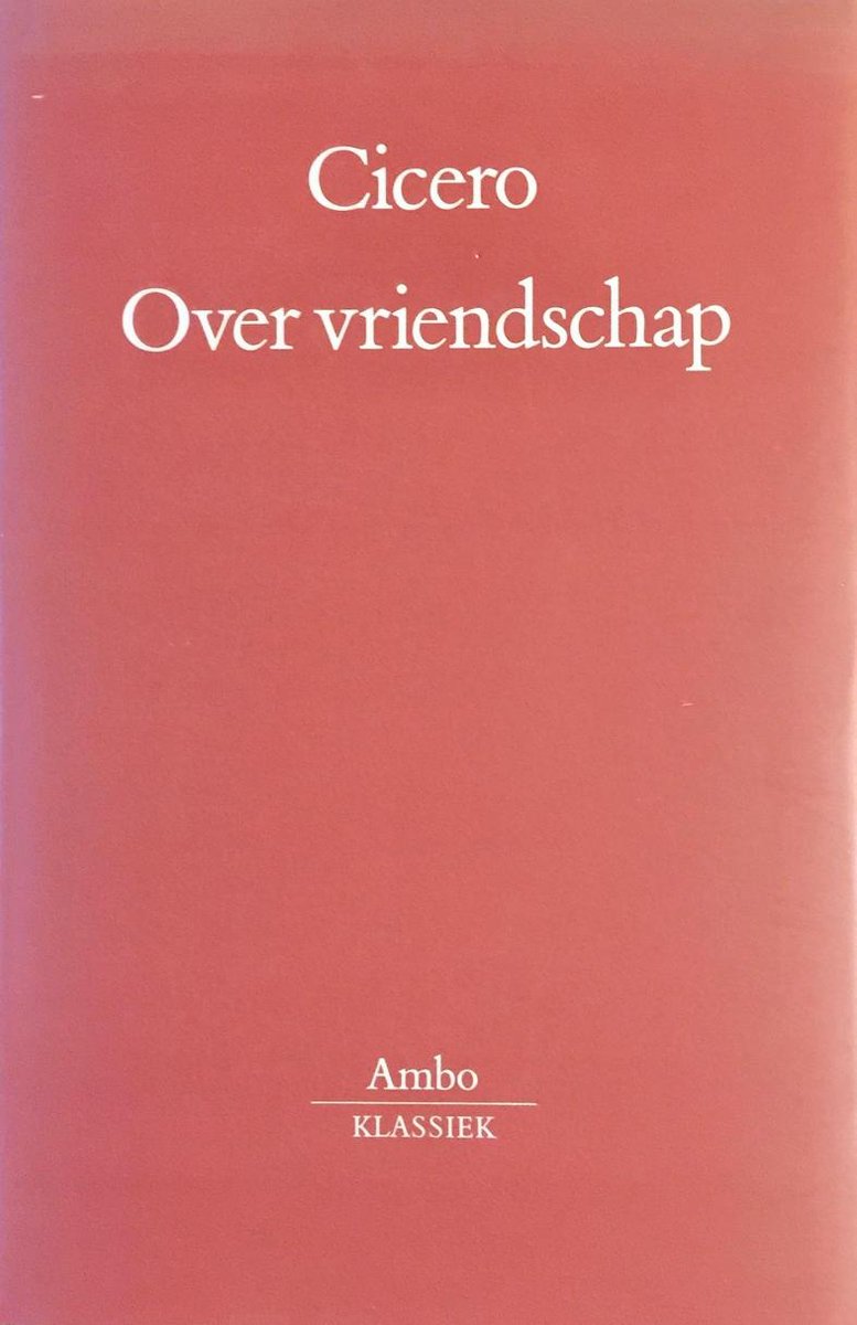 boekenbalie_9789026310539_cover Ambo-klassiek Over vriendschap / Ambo-klassiek