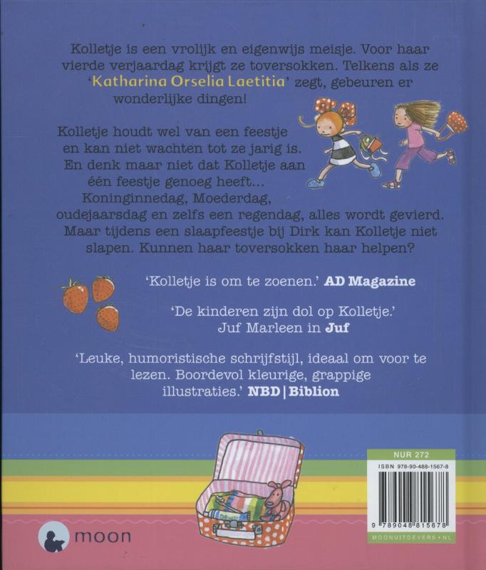 Kolletje viert feest / Kolletje achterkant