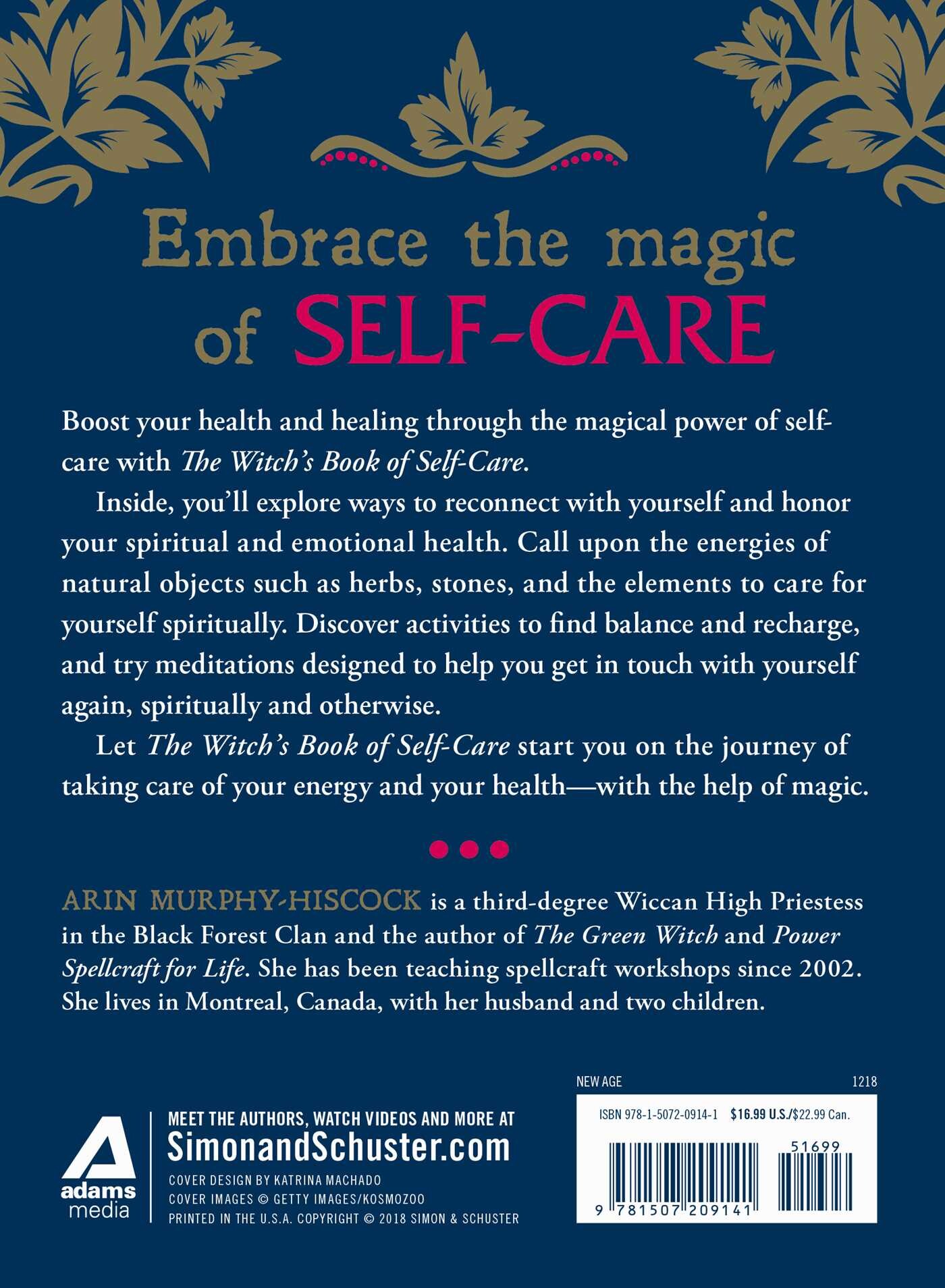 The Witch's Book of Self-Care achterkant