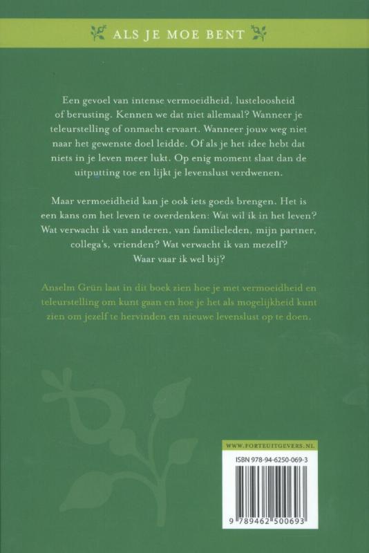 Als je moe bent Als je moe bent achterkant