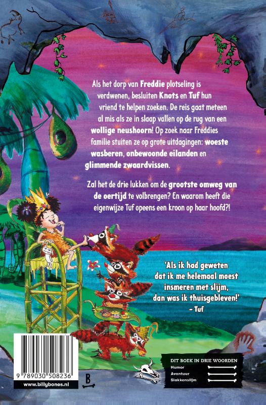 De grootste omweg van de oertijd / Knots / 2 achterkant