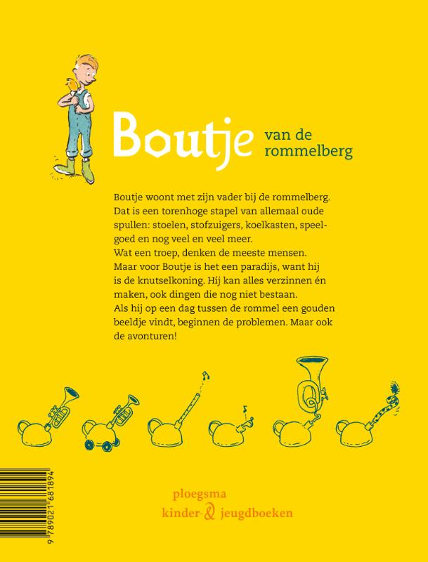 Boutje van de rommelberg / Ploegsma kinder- & jeugdboeken achterkant