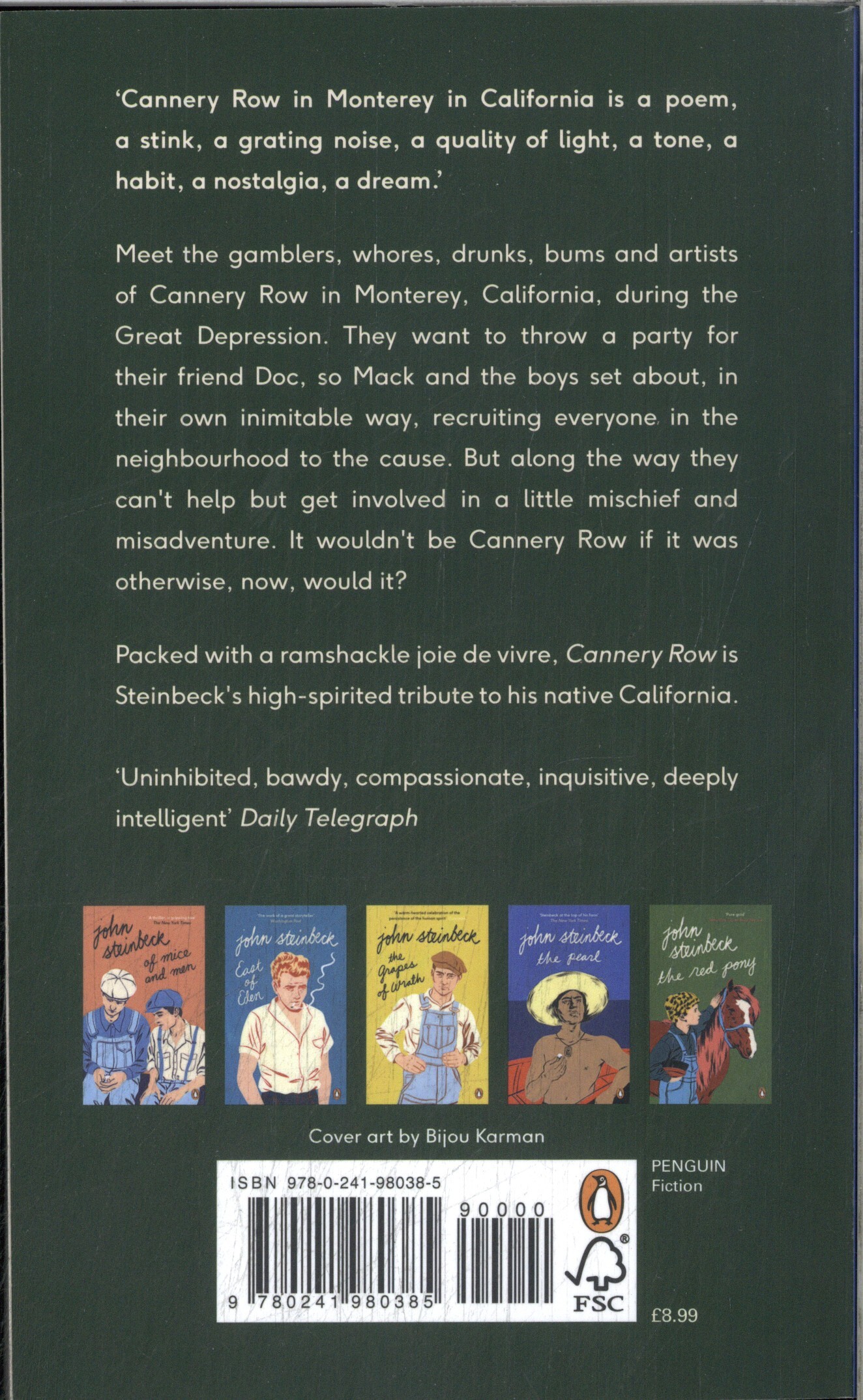 Cannery Row achterkant