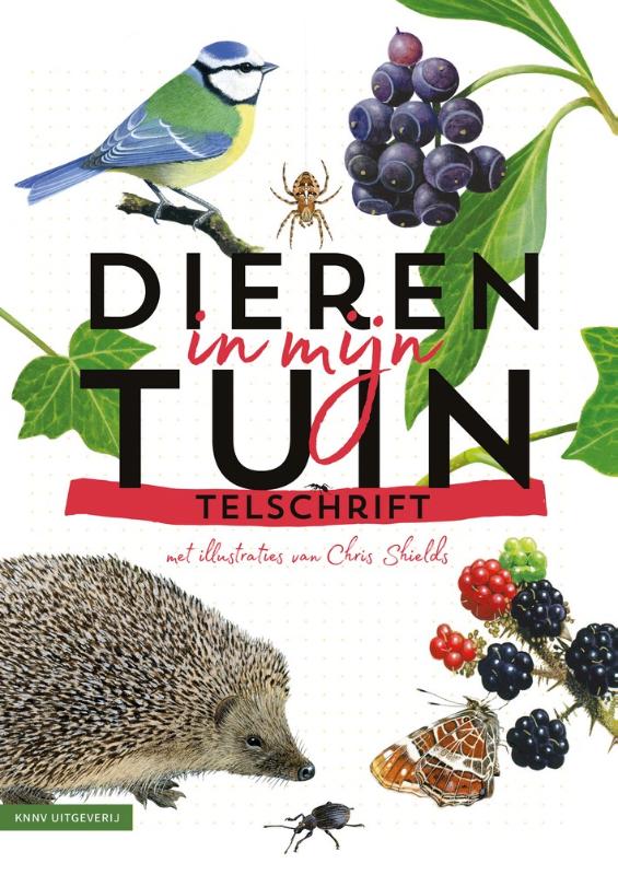 Telschrift Dieren in mijn tuin