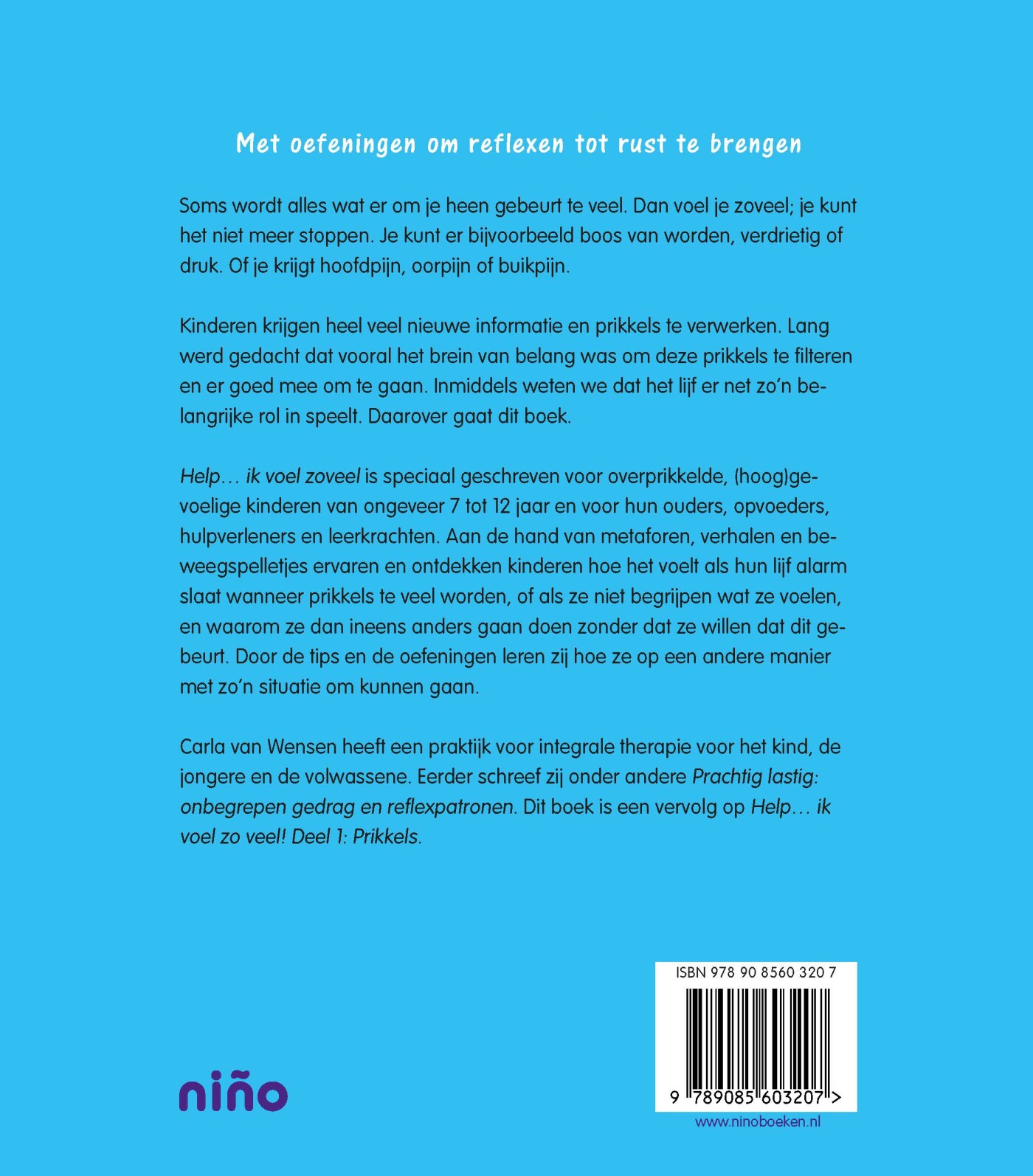 Help... ik voel zoveel! achterkant