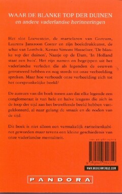 Waar de blanke top der duinen / Pandora pockets Waar de blanke top der duinen / Pandora pockets achterkant
