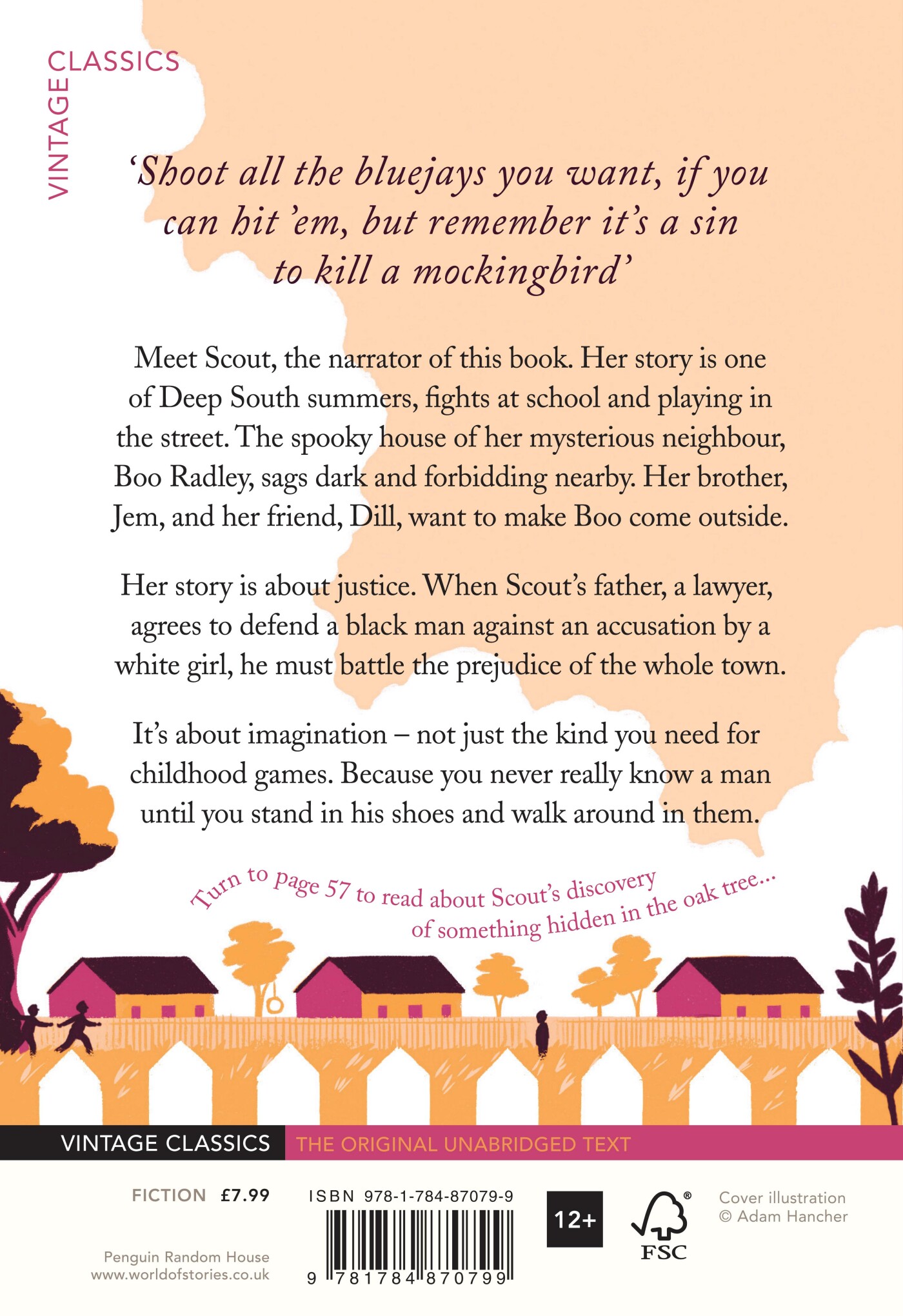 To Kill a Mockingbird achterkant