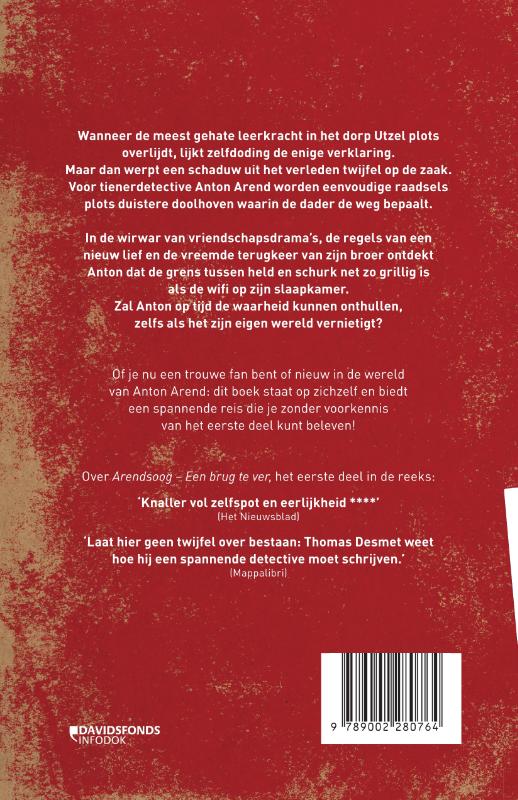 5 voor 12 / Arendsoogmysterie / 2 achterkant
