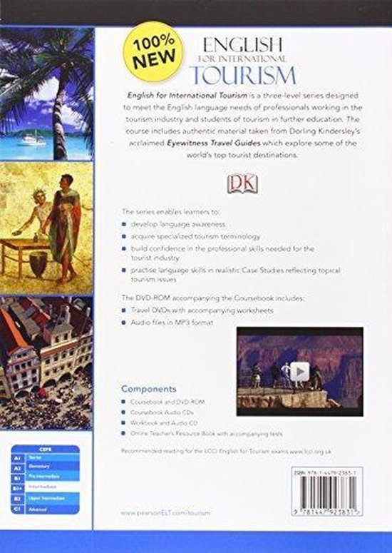 English for International Tourism New Edition Intermediate Coursebook (with DVD-ROM)