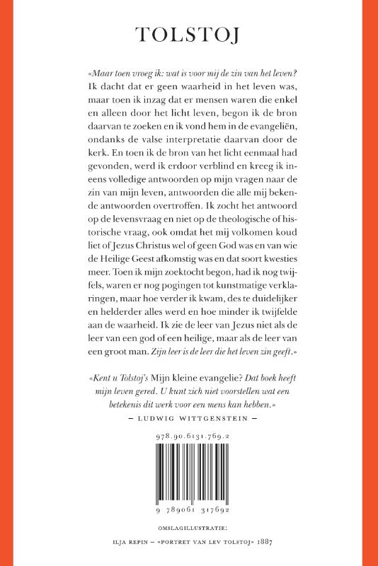 Mijn kleine evangelie achterkant