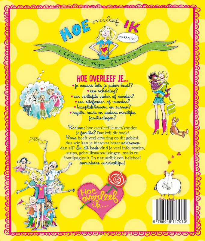 Hoe overleef ik (zonder) mijn familie? / Hoe overleef ik... Hoe overleef ik (zonder) mijn familie? / Hoe overleef ik... achterkant