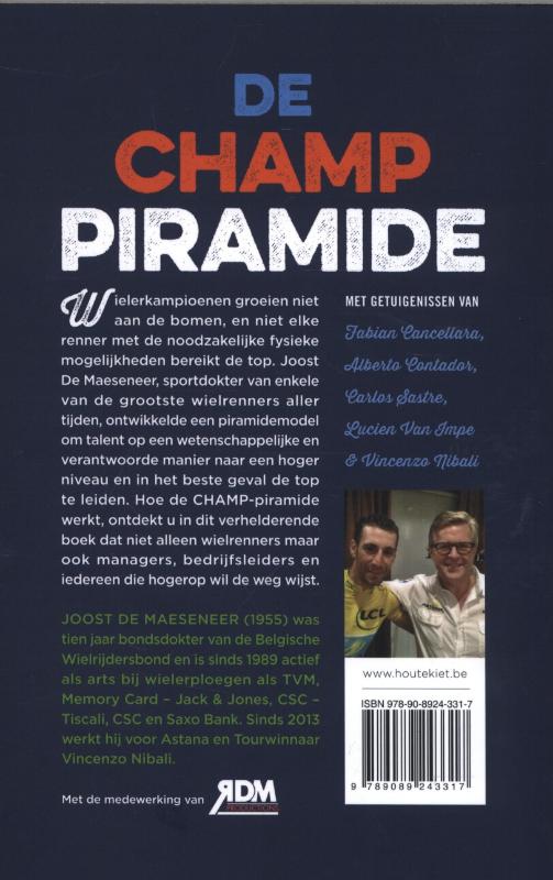 De CHAMP piramide achterkant