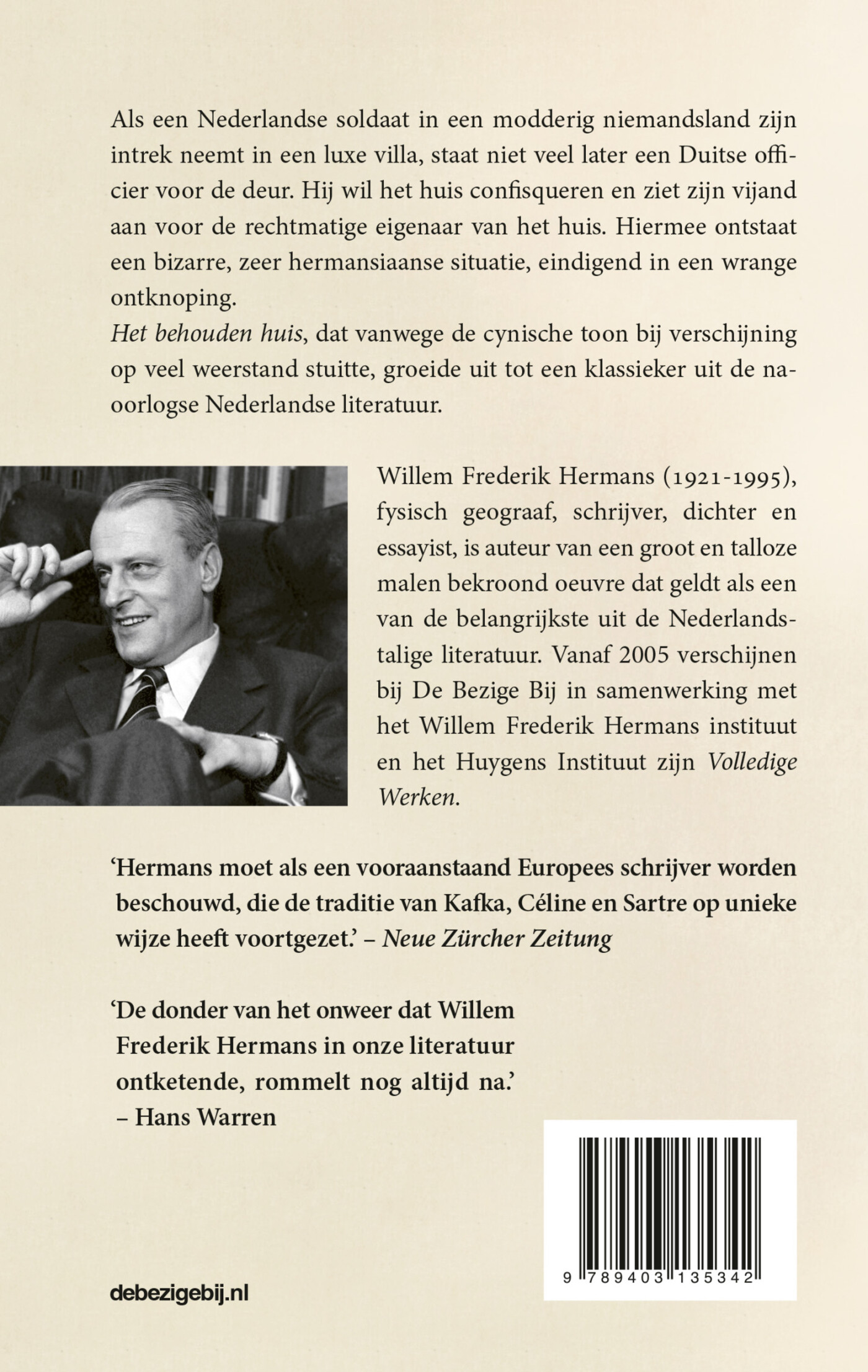 Het behouden huis achterkant