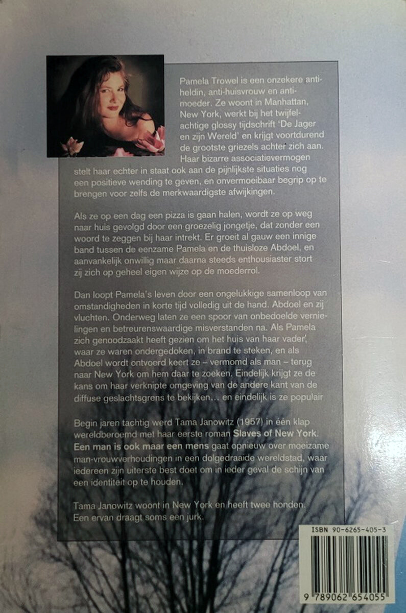 MAN IS OOK MAAR EEN MENS achterkant