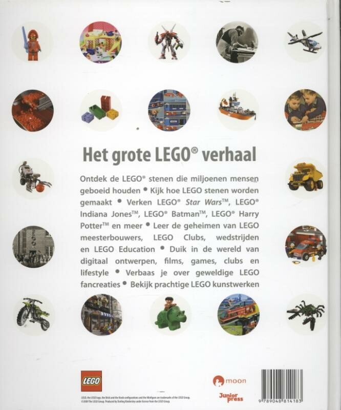 Het Lego boek achterkant