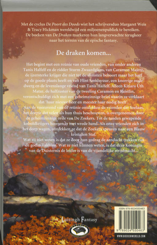 De Draken Van De Herfstschemer achterkant