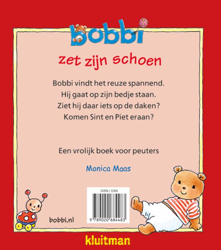 Bobbi zet zijn schoen / Bobbi achterkant