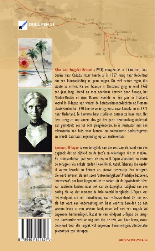 Eindpunt: U-Tapao / Quill pen / 11 achterkant