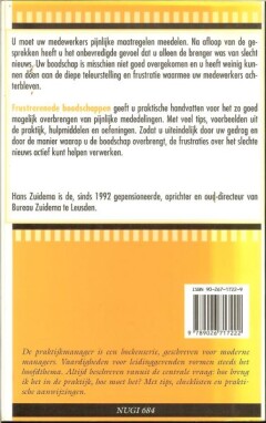 Frustrerende boodschappen / De praktijkmanager / dl. 5 achterkant