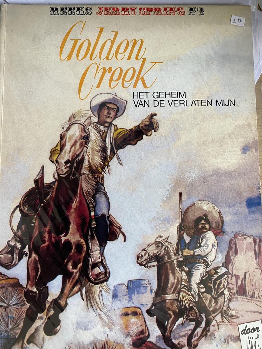 boekenbalie_9789031412594_cover Jerry Spring deel deel 1 Golden creek het geheim van de verlaten Mijn